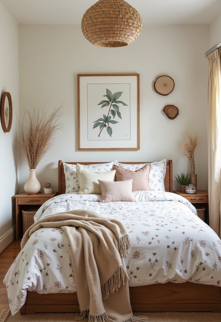 12 Boho Bedroom Decor Ideas That'll Turn Your Space into a Dreamy Oasis! - 12. Outdoor-Inspired Decor