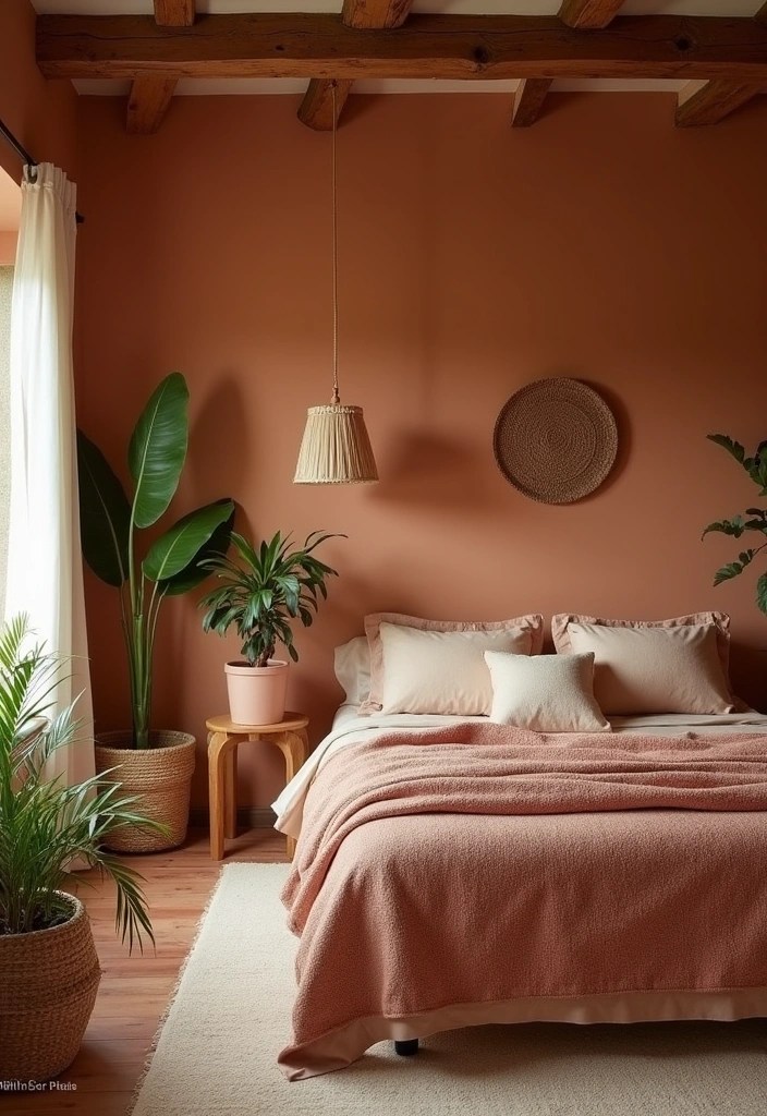 12 Boho Bedroom Decor Ideas That'll Turn Your Space into a Dreamy Oasis! - 2. Earthy Color Palette