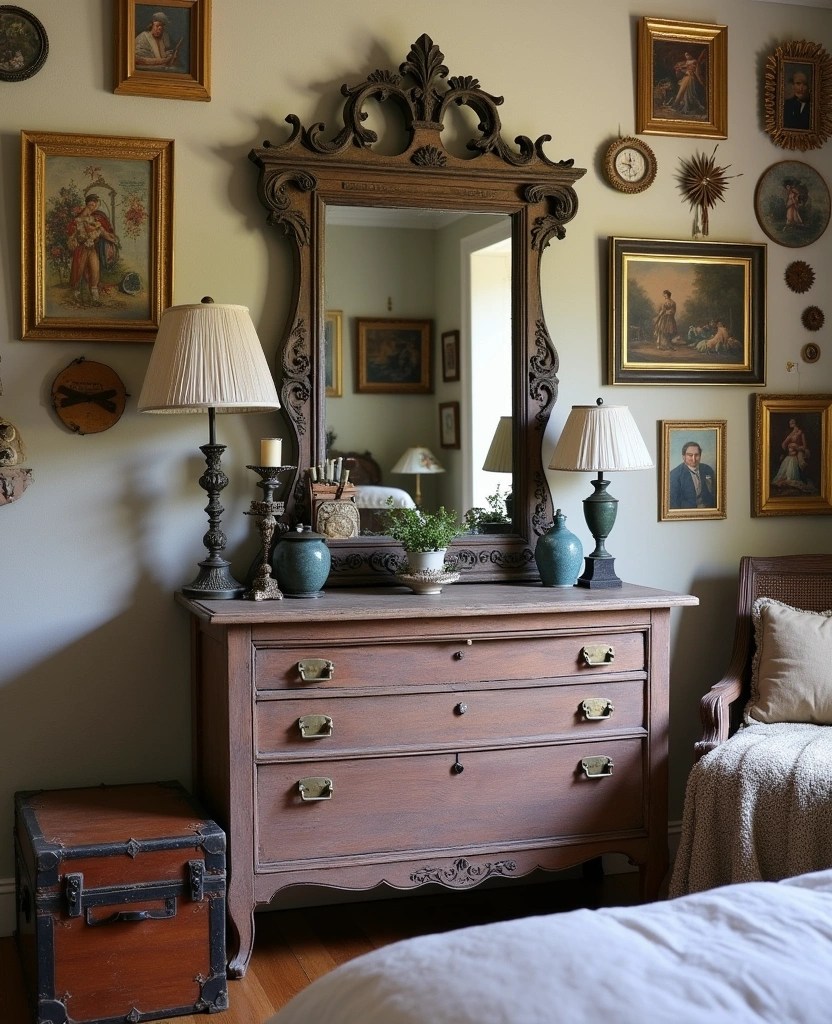 12 Boho Bedroom Decor Ideas That'll Turn Your Space into a Dreamy Oasis! - 4. Vintage Finds