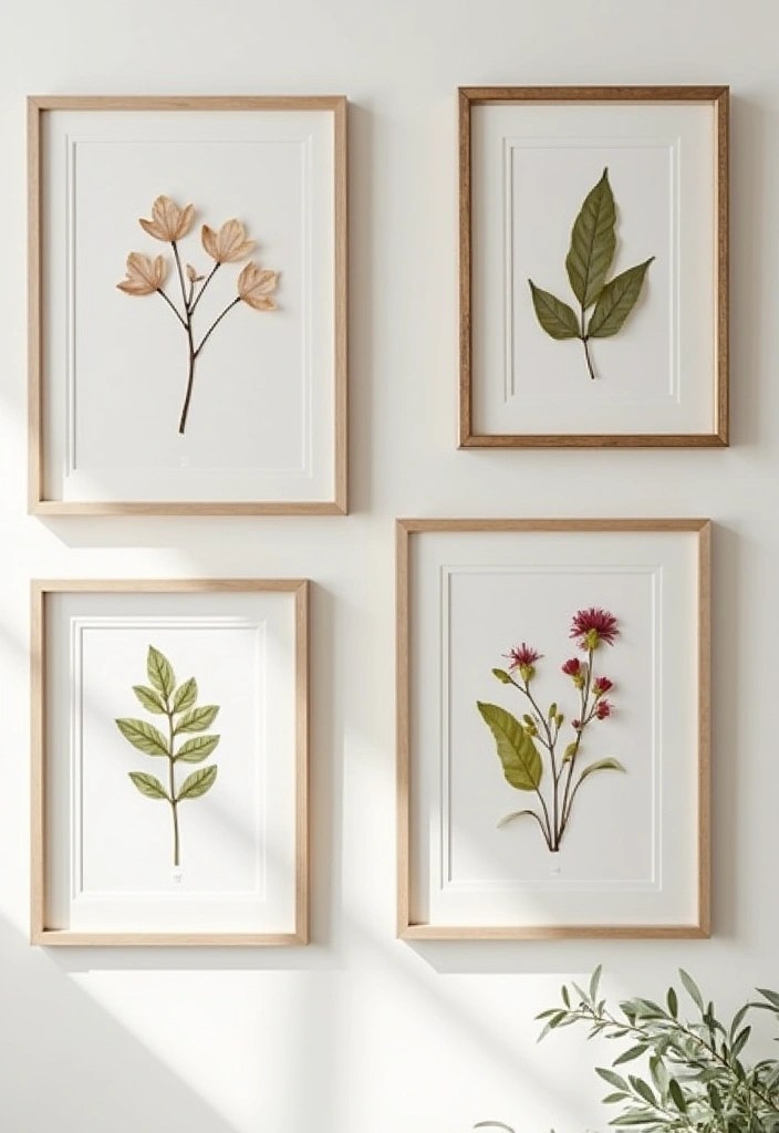 14 Easy DIY Spring Decor Projects That'll Transform Your Home Without Breaking the Bank! - 7. Nature-Inspired Wall Art