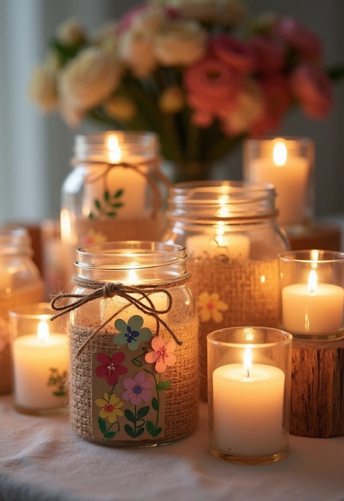 14 Easy DIY Spring Decor Projects That'll Transform Your Home Without Breaking the Bank! - 8. DIY Candle Holders