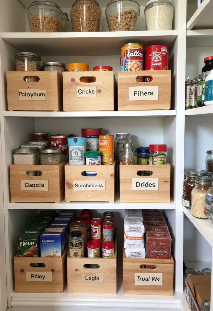 15 DIY Storage Furniture Ideas That Will Organize Your Life (#11 Is Genius!) - 10. DIY Pantry Organization Bins
