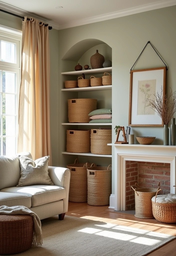 15 DIY Storage Furniture Ideas That Will Organize Your Life (#11 Is Genius!) - 12. Decorative Storage Baskets