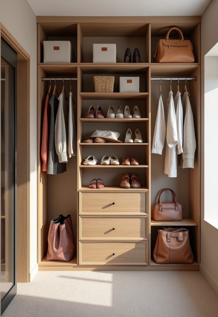 15 DIY Storage Furniture Ideas That Will Organize Your Life (#11 Is Genius!) - 6. Customized Closet Organizer