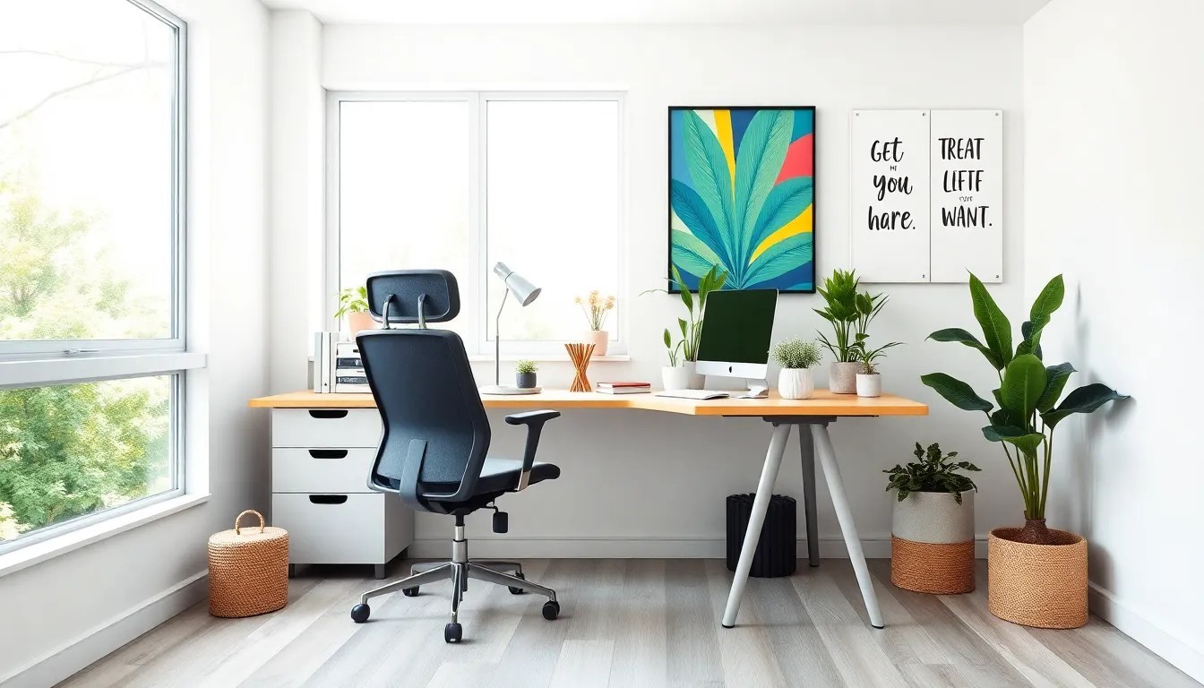 15 Office Decor Ideas That Will Transform Your Workspace Into a Productivity Powerhouse! - 7. Inspirational Quotes Wall