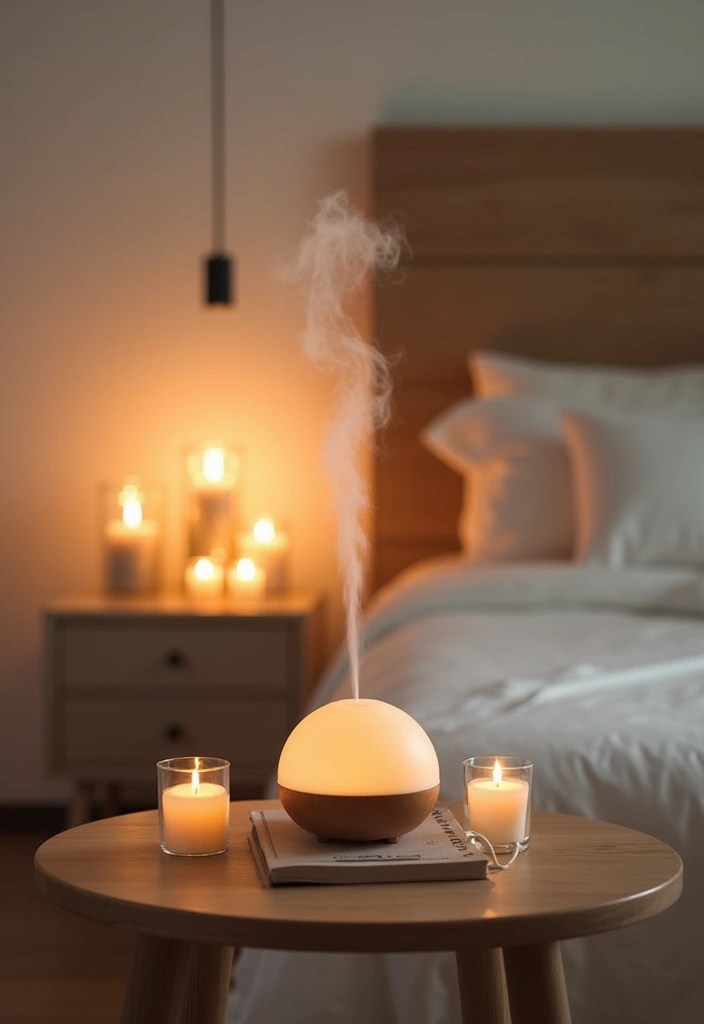 15 Stunning Bedroom Refresh Ideas That'll Make You Want to Stay in Bed Forever! - 15. Aromatherapy for Relaxation