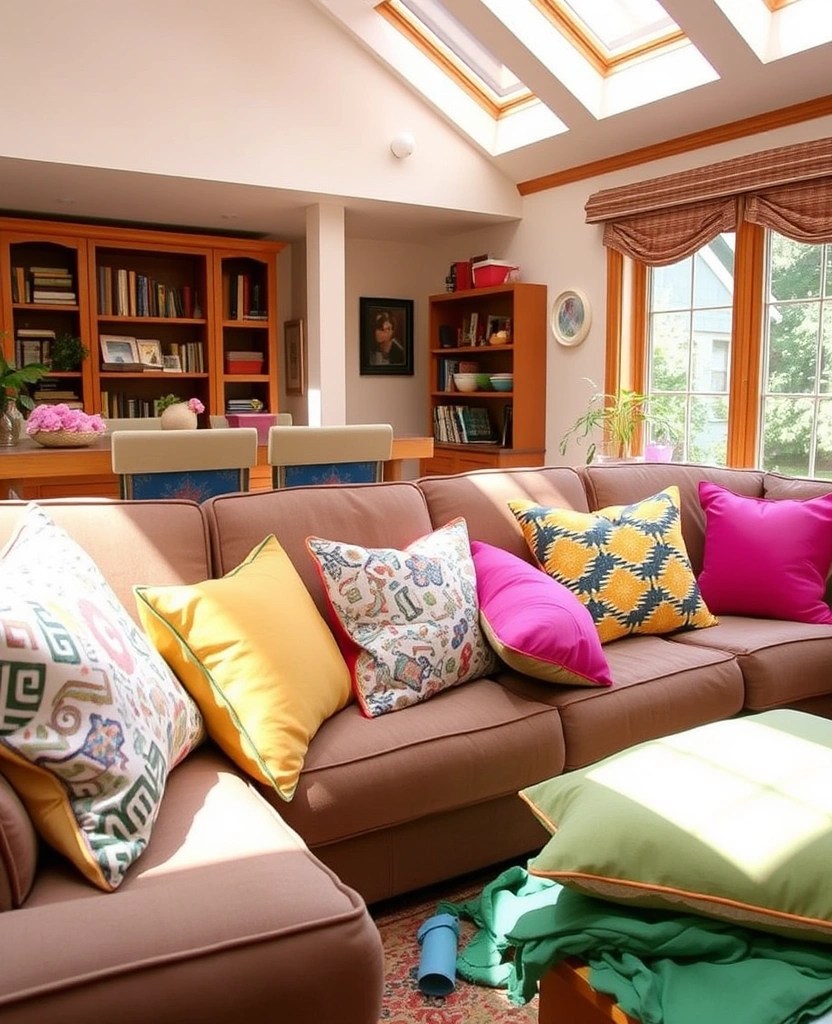 20 Easy DIY Home Projects That Will Transform Your Space Without Breaking the Bank! - 11. No-Sew Pillow Covers