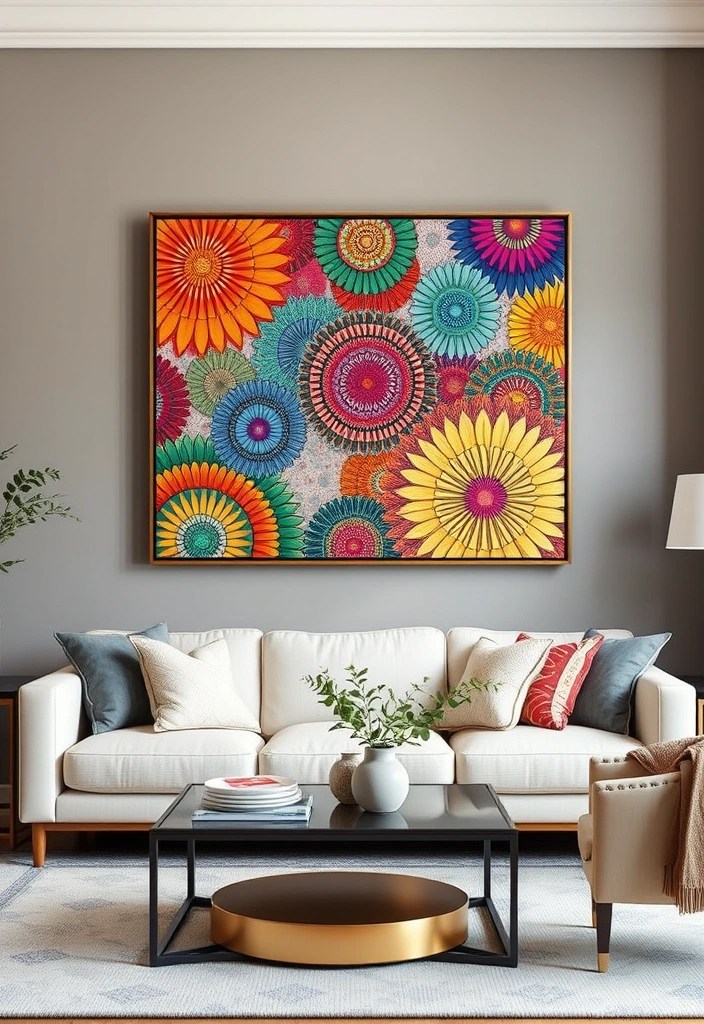 20 Easy DIY Home Projects That Will Transform Your Space Without Breaking the Bank! - 8. Fabric Wall Art