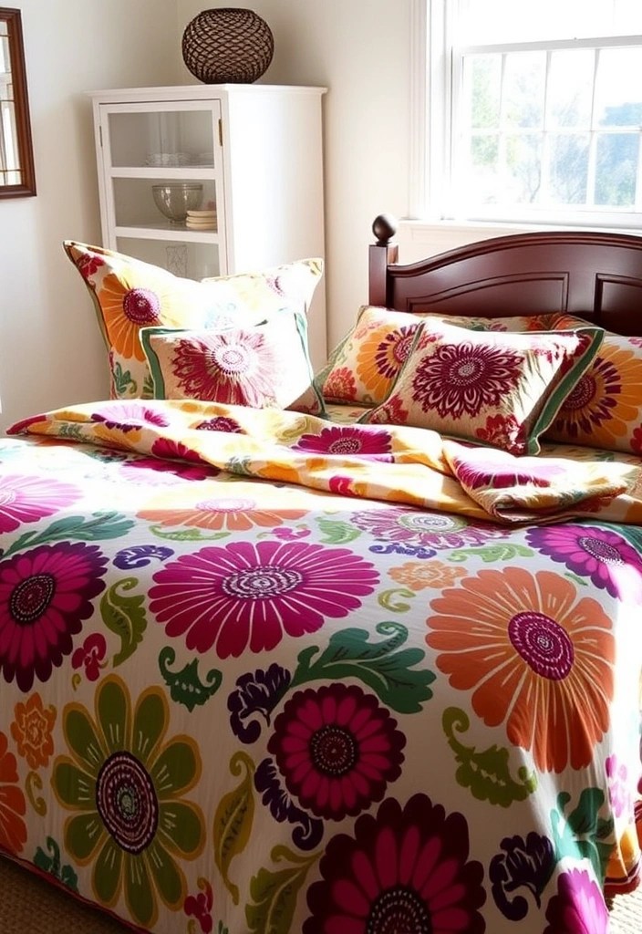 21 Dreamy Bedroom Makeovers That Cost Less Than $100 (You’ll Love #4!) - 10. Colorful Bedding Sets