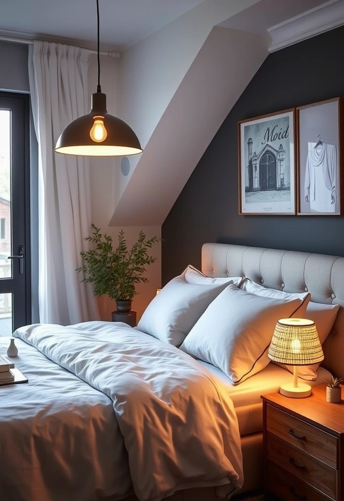 21 Dreamy Bedroom Makeovers That Cost Less Than $100 (You’ll Love #4!) - 15. Transformative Lighting Fixtures