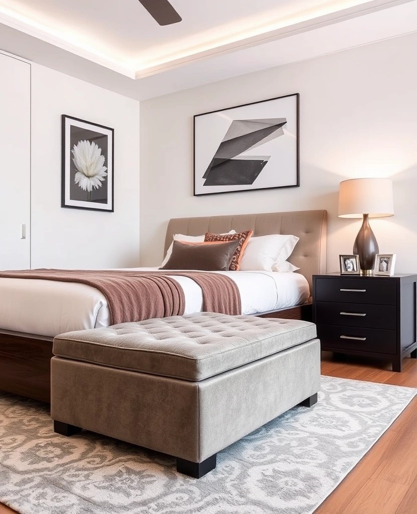 21 Dreamy Bedroom Makeovers That Cost Less Than $100 (You’ll Love #4!) - 9. Multi-functional Furniture