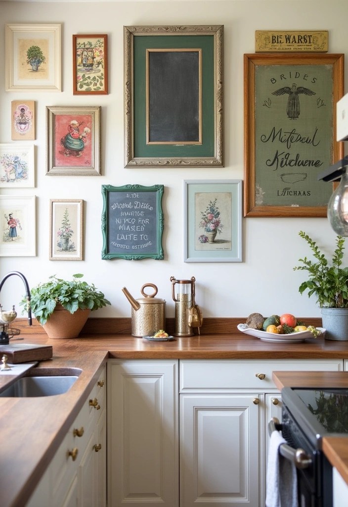 21 Stunning Kitchen Decor Trends You Need to Try in 2025 (You Won't Believe #8!) - 12. Artistic Wall Decor